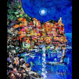 Italy Moon 24''x20''