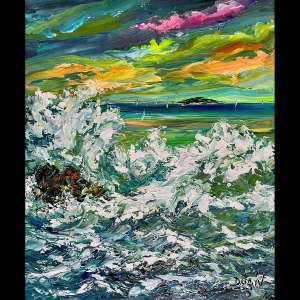Les Vagues 24''x20''