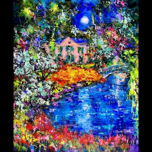 Giverny Moon 24''x20''