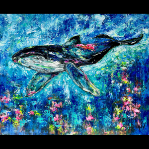 Alaska Under Water 23''x28''