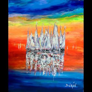 Les Voiles Blanchatres 24''x20''