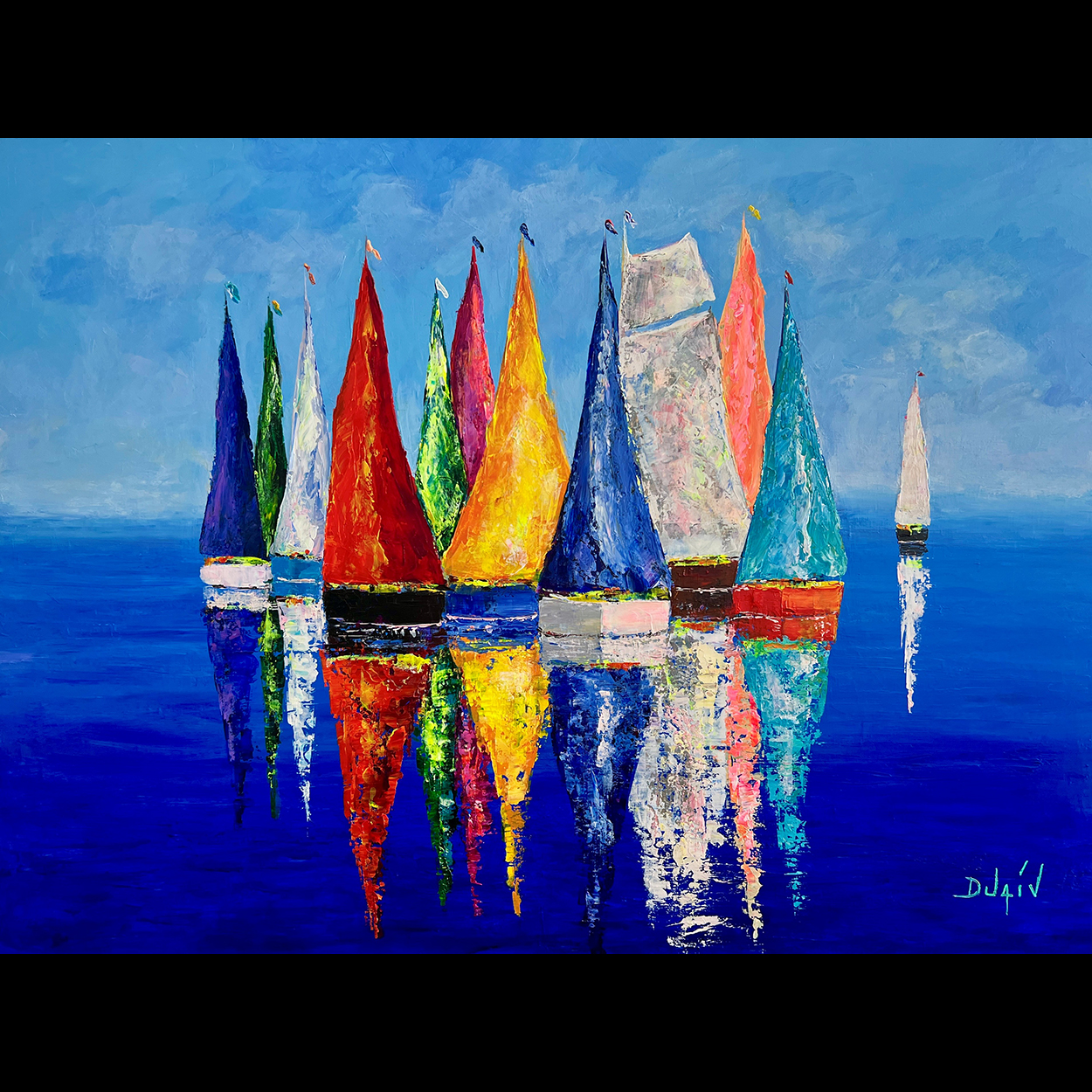 Le Choix des Voiles 38''x51''