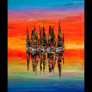 Les Voiles Noires 24''x20''