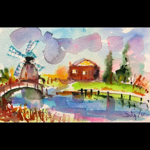 Petit Moulin- 4''1-2 X 7''