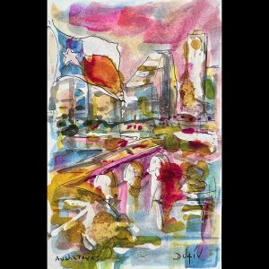 Austin Texas 7''x 4