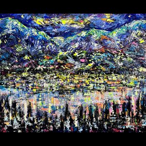 Moutain Night 20''x24''