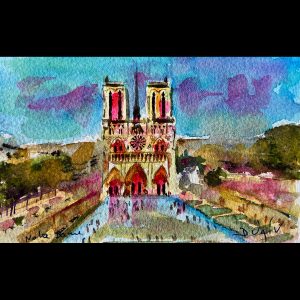 Notre Dame Spring - 4''1-2 x 7''
