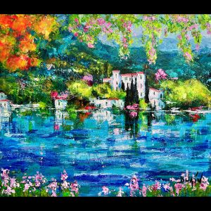 Calme Como 18''x21''