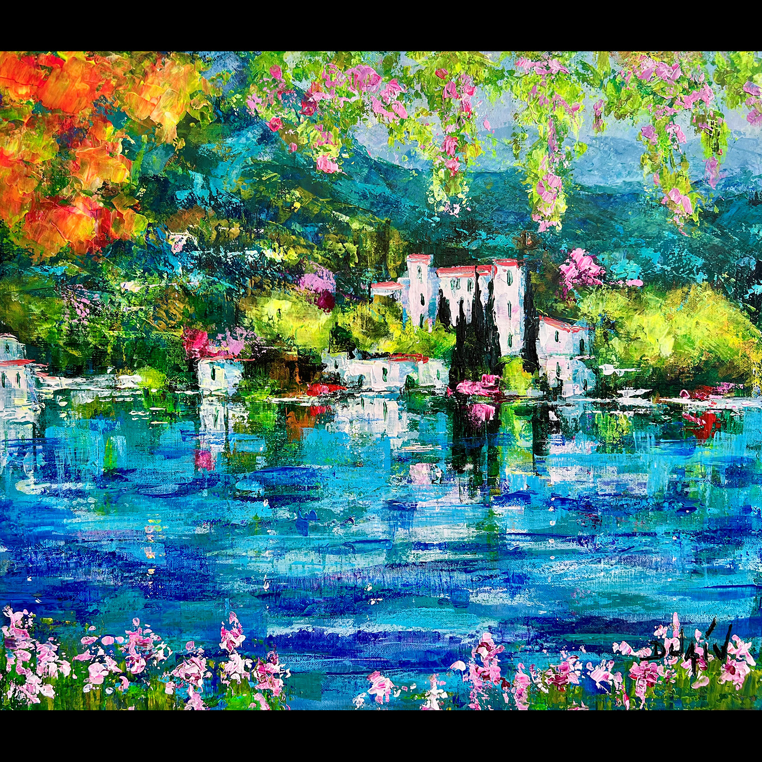 Calme Como 18''x21''