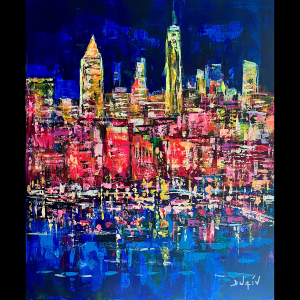 New York at Night 24''x20''