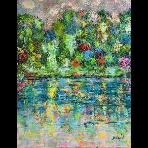 Le Lac et Douceur 28''x22''