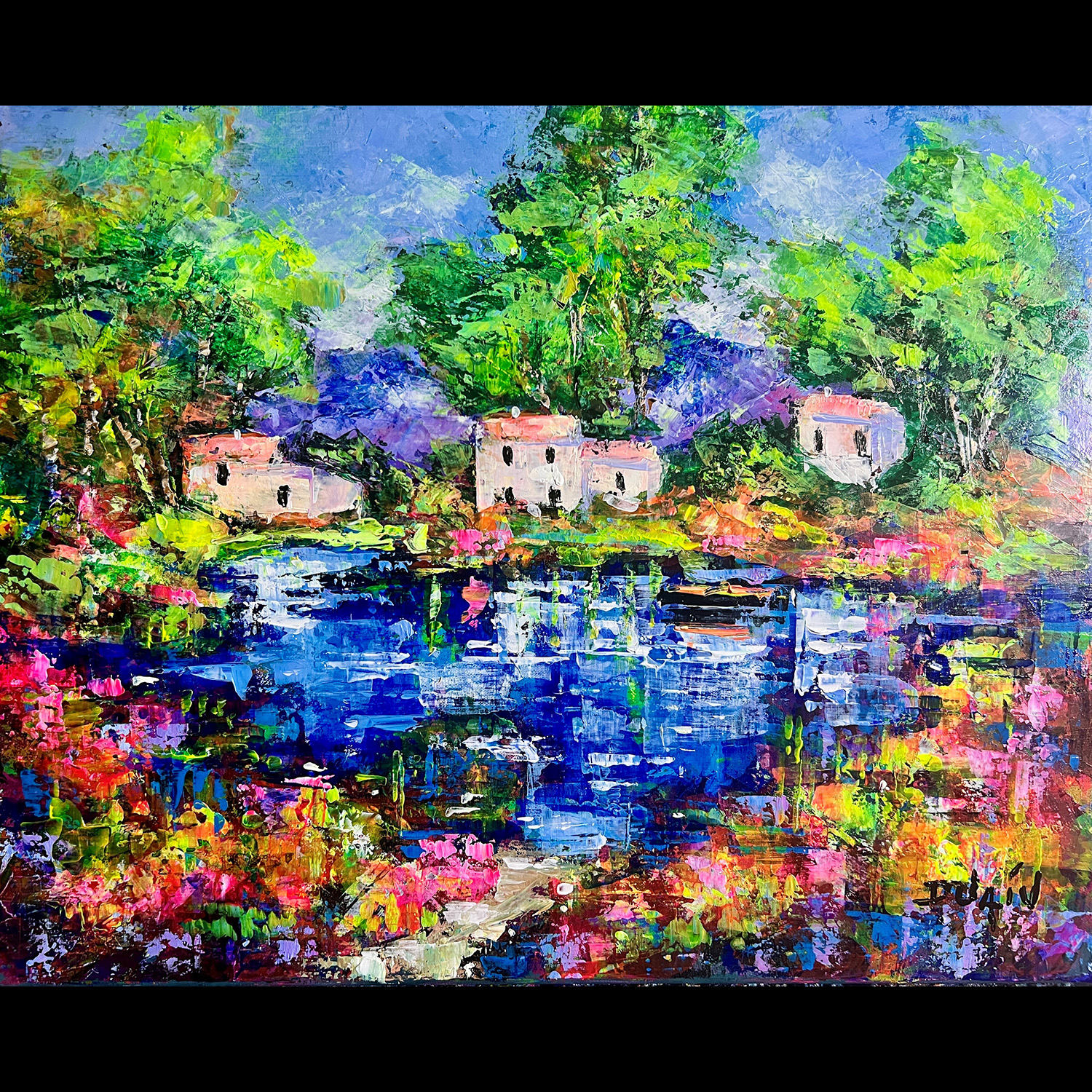 Plaisir Au Lac 16'' X 20''