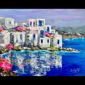 Grece au Bord de L' Eau 16'' X 20''