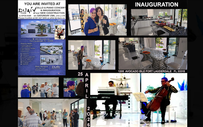 Inaugural Concert - Avocado House For Sale