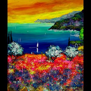 Pink and Lavenders 24'' x 20''