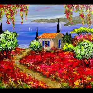 Provence Chant des Cigales 23''x25''