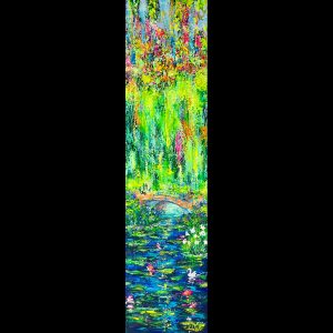 Les Saules Pleureurs 54''x14”''