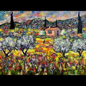 Sur les Traces de Van Gogh 38''x51''