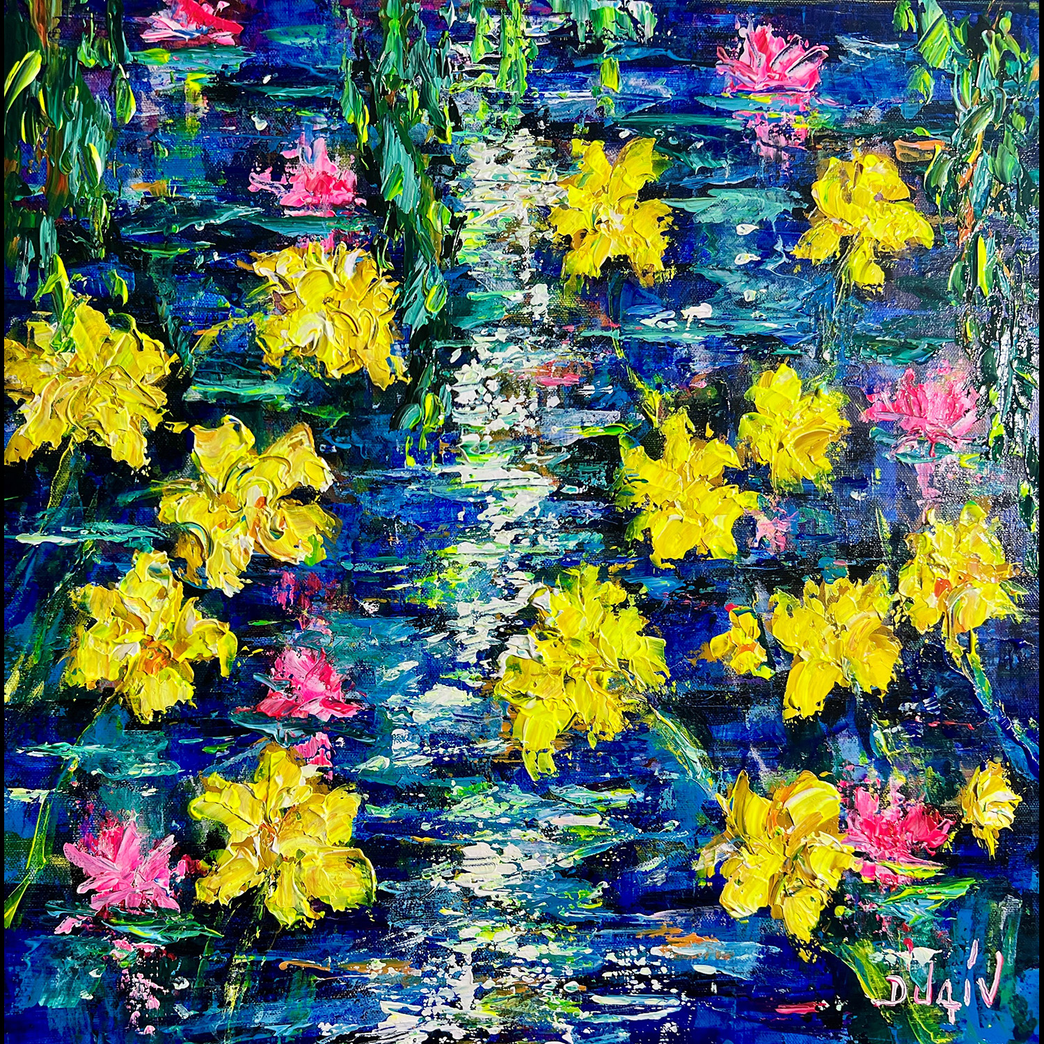 Les Jonquilles 19.5''x19