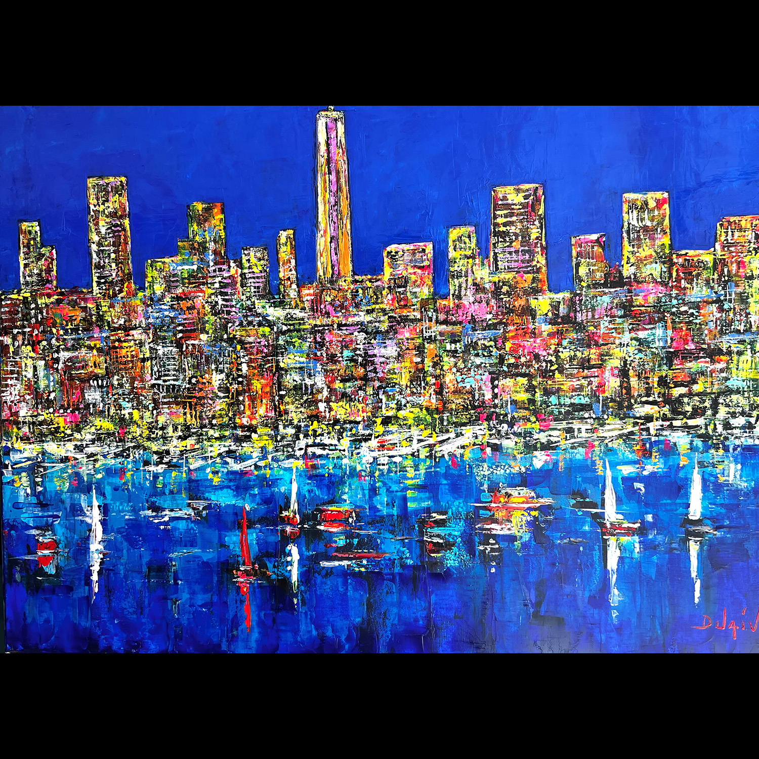 New York Lumieres 36''x48''
