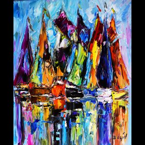 The mutation des Voiles 24''x20''