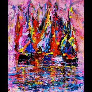 Larmes Colorees 24''x20''