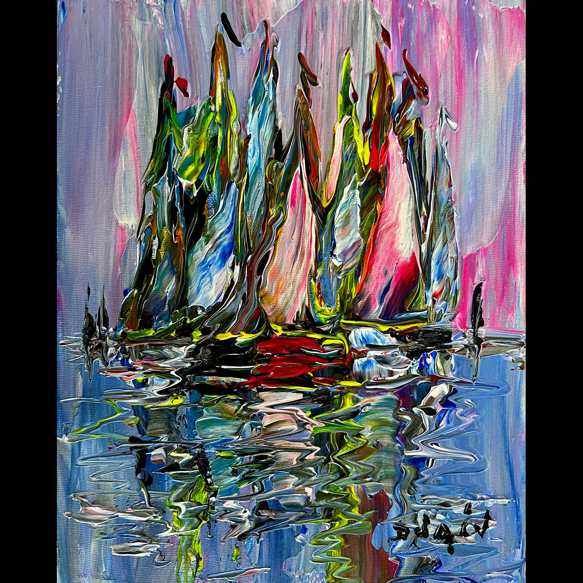 Pink Influence 10''x8''
