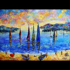 Soir Tourmente 38''x51''