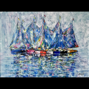Essence de Bleu 38''x51''