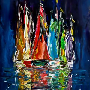 Voiles Marine 10''x8''