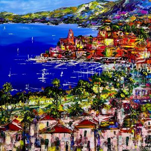 Amalfi Promenade 24''x20''