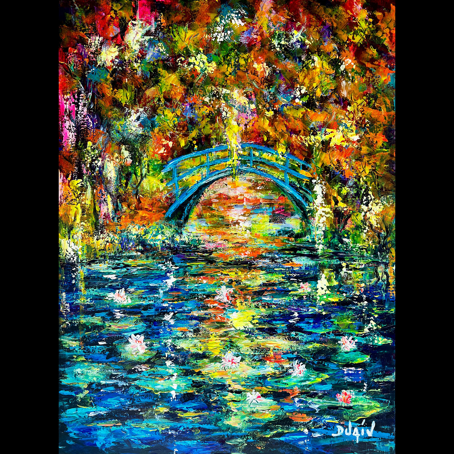 Automne a Giverny 40''x30''