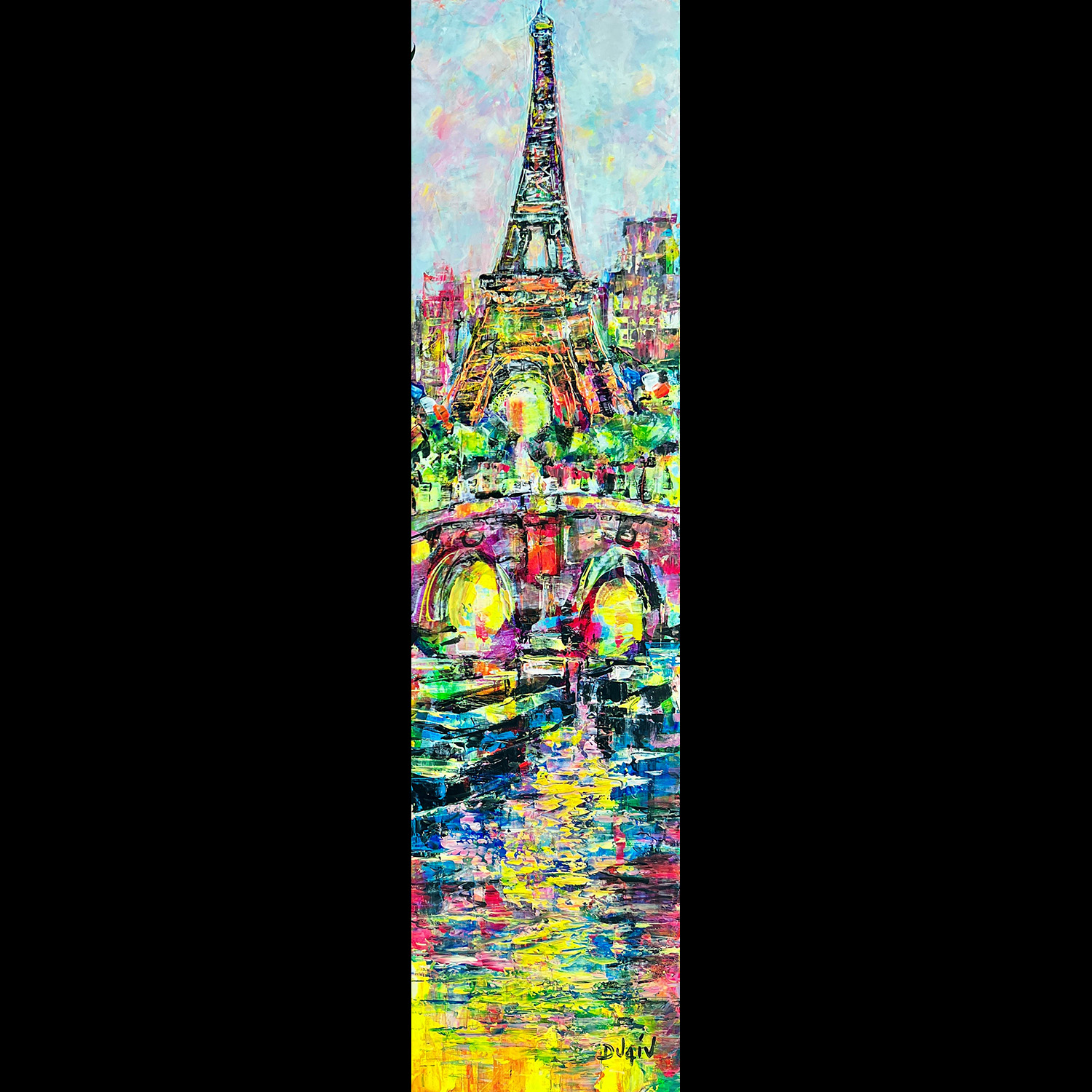 Paris Fantaisie 54''x14''