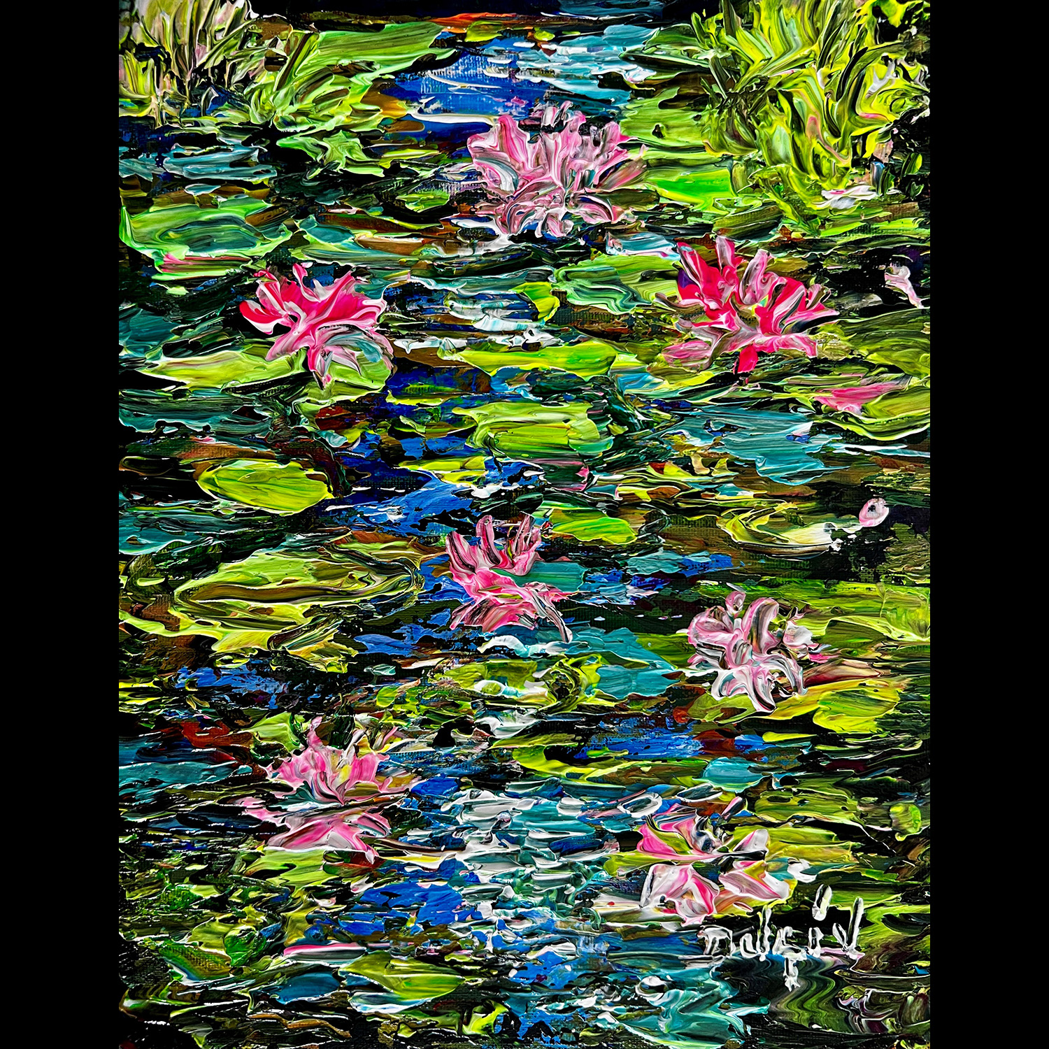 Small Nympheas 10''x8''