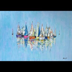 Finesse des Voiles 38''x51''
