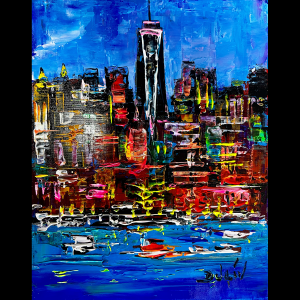 Mini Manhattan 10''x8''