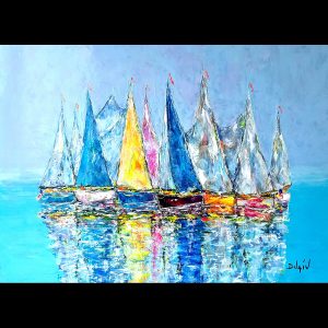 The Sails Spirit 36''x48''