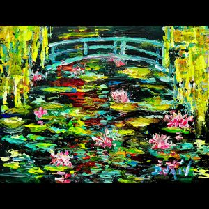 Monet Vert Pale 8''x10'