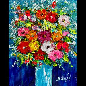 Funny Flowers 10''x8''