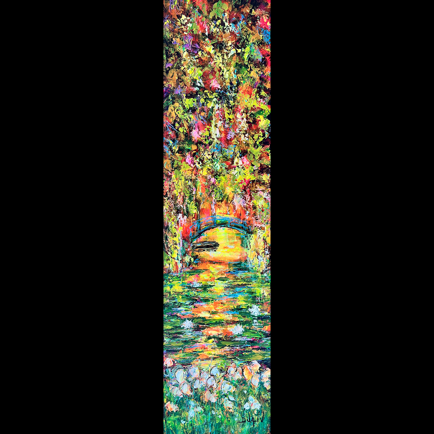 Giverny d' Automne 54''x14''