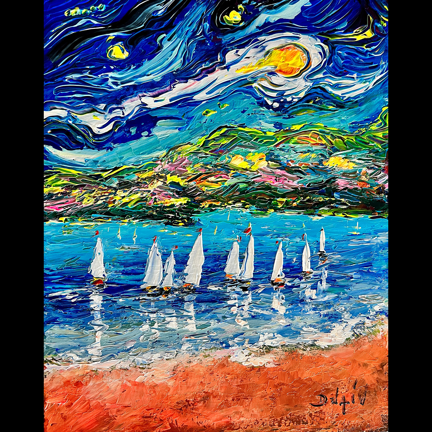 Van Gogh des Voiles 20''x16''