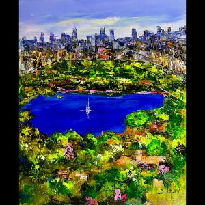 Green Central Park 24''x20''