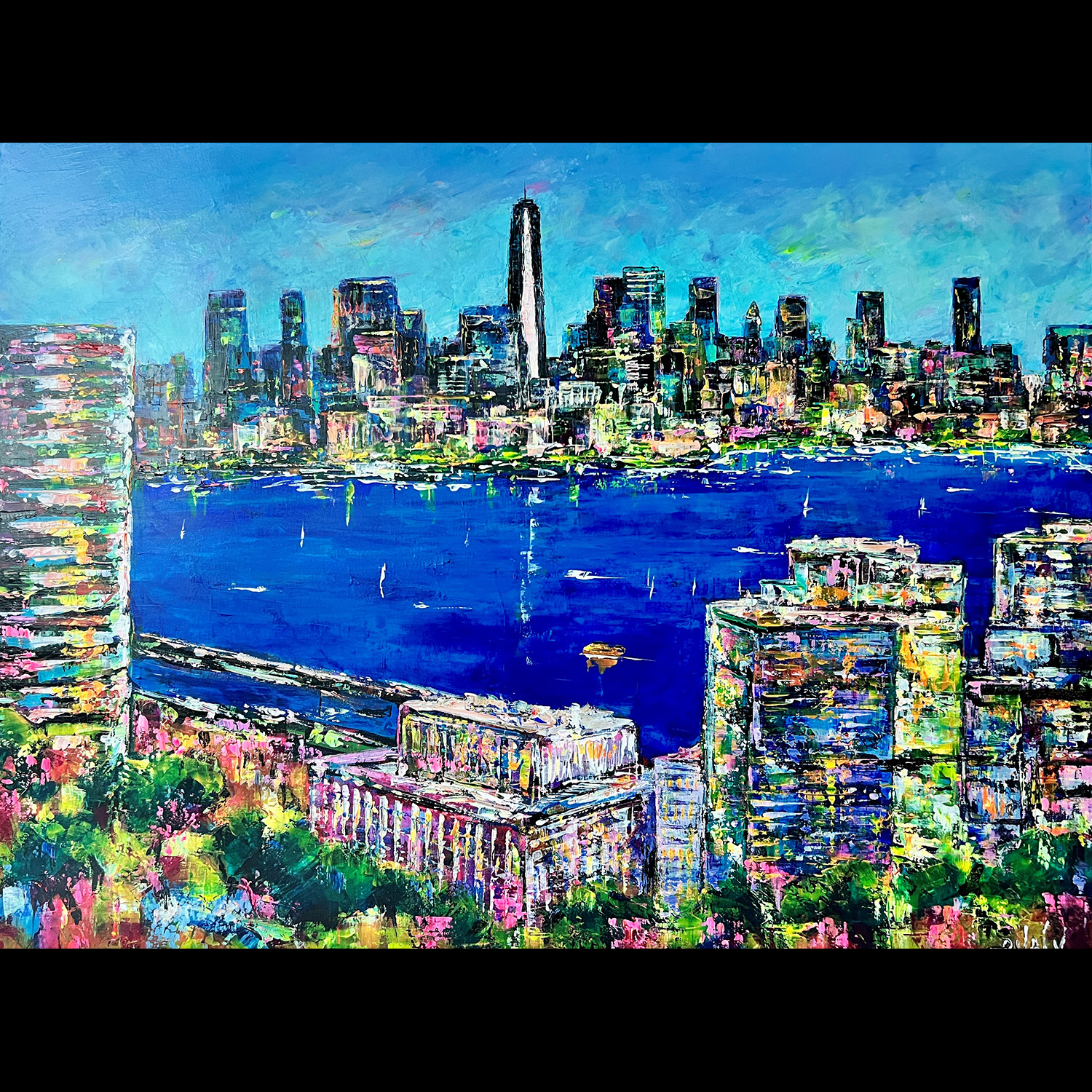 The New York Buildings 36''x48'' (55)
